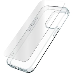 Zagg iPhone 15 Pro Glass Elite 360 kotelopakkaus (läpinäkyvä)