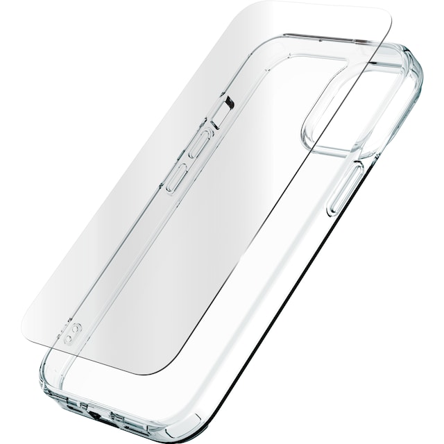 Zagg iPhone 15 Glass Elite 360 kotelopakkaus (läpinäkyvä)