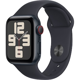 Apple Watch SE 2nd Gen 40mm LTE (kes. alu./keskiyö urheiluranneke M/L)