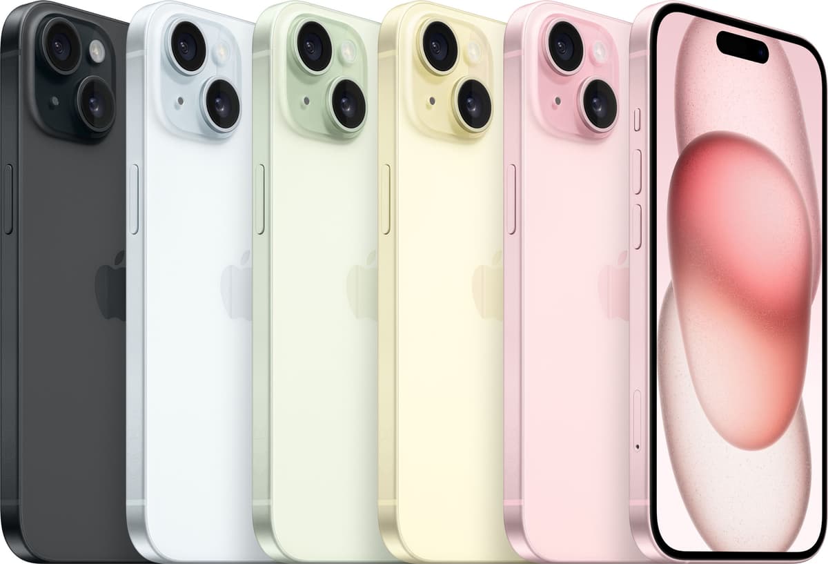 iPhone 15 – 5G älypuhelin 128 GB (musta)