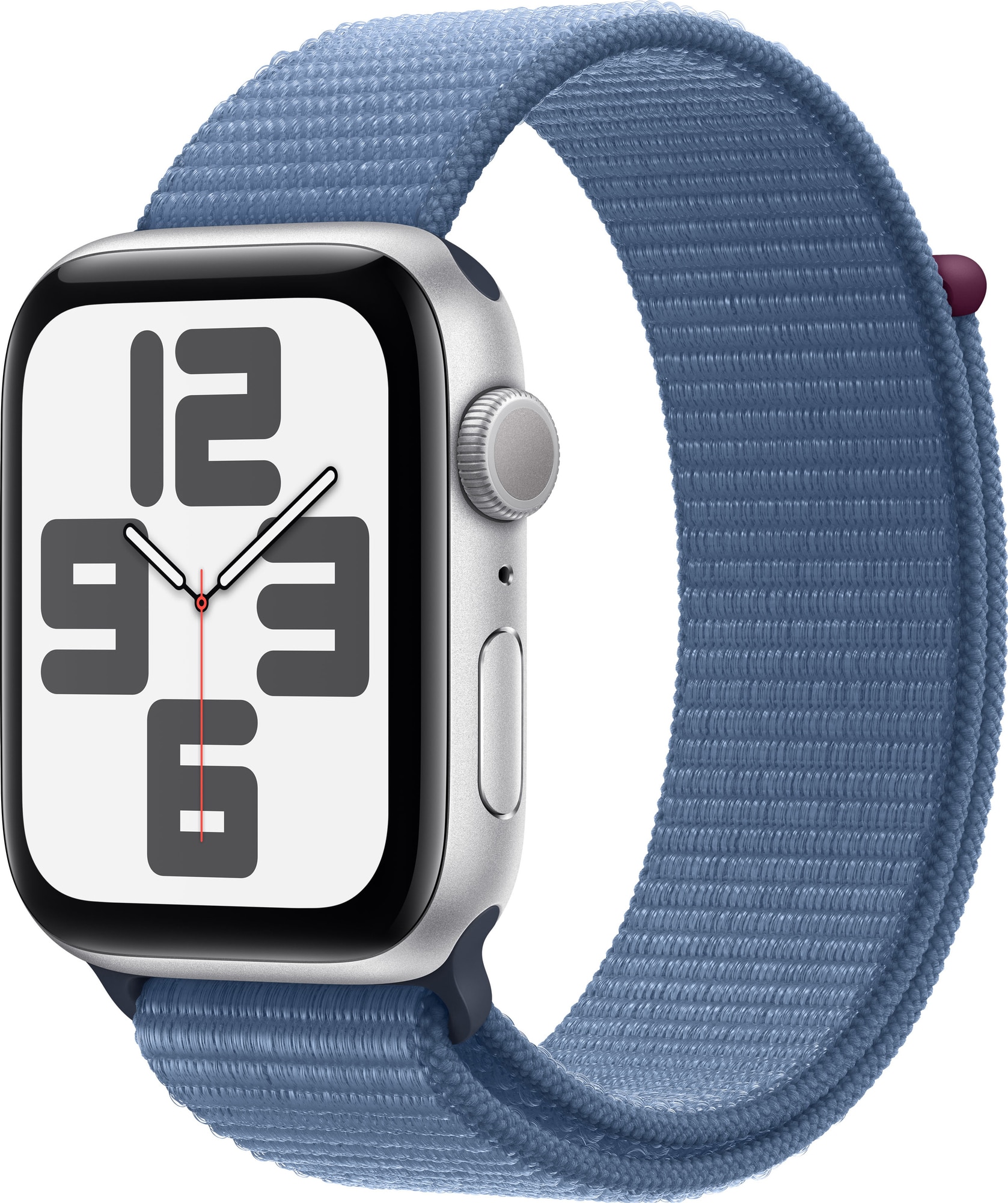 Apple Watch SE 2nd Gen 44mm GPS (hopea alu./talvensin. urheiluranneke) -  Gigantti verkkokauppa