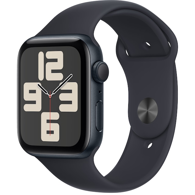 Apple Watch SE 2nd Gen 44mm GPS (keskiyö alu./kes. urheiluranneke M/L)
