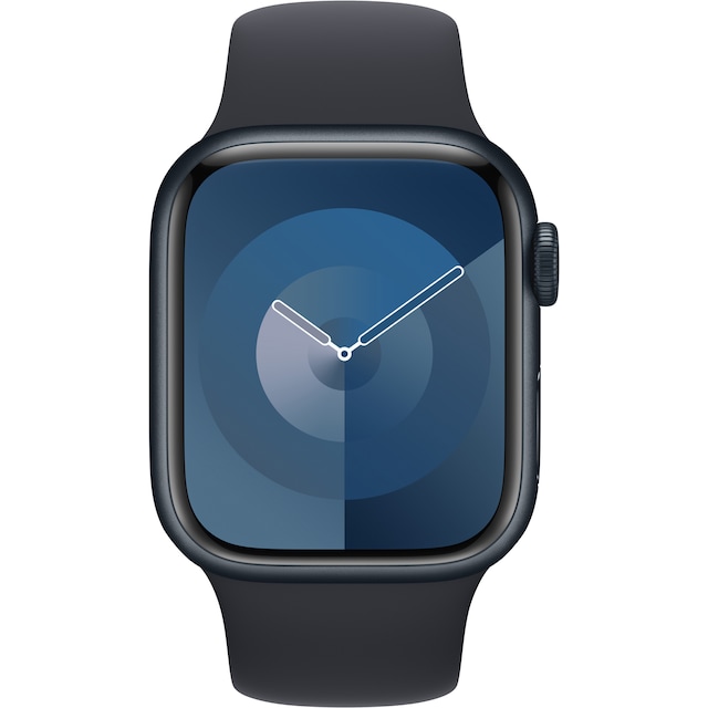 Apple Watch 41 mm urheiluranneke (Midnight) S/M