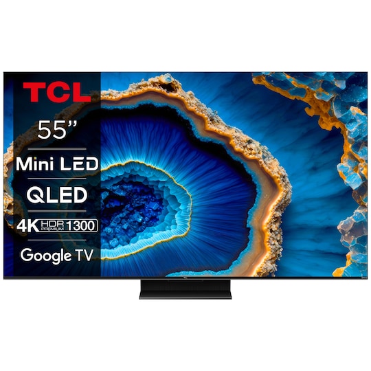 TCL 55" MQLED80 4K MINI-LED älytelevisio (2023) - Gigantti verkkokauppa