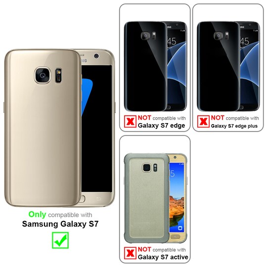 Samsung Galaxy S7 Suojakuori Kotelo (Musta) - Gigantti verkkokauppa