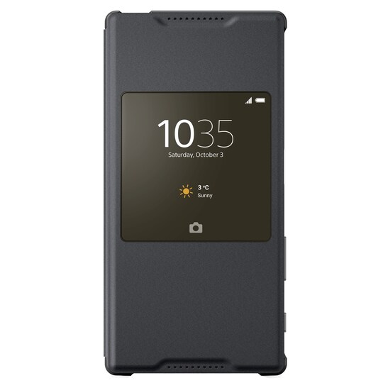 Sony Style suojakuori SCR42 - Xperia Z5 (musta) - Gigantti verkkokauppa