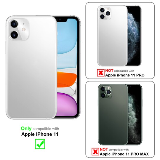 iPhone 11 Suojakuori Lompakkokotelo (Musta) - Gigantti verkkokauppa