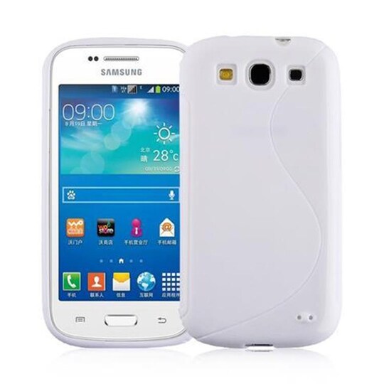 Samsung Galaxy TREND 3 Suojakuori Kotelo (Valkoinen) - Gigantti verkkokauppa