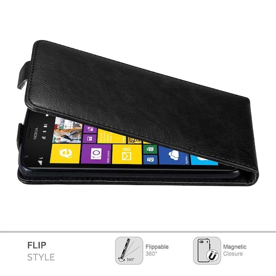 Nokia Lumia 1520 Suojakuori Lompakkokotelo (Musta) - Gigantti verkkokauppa