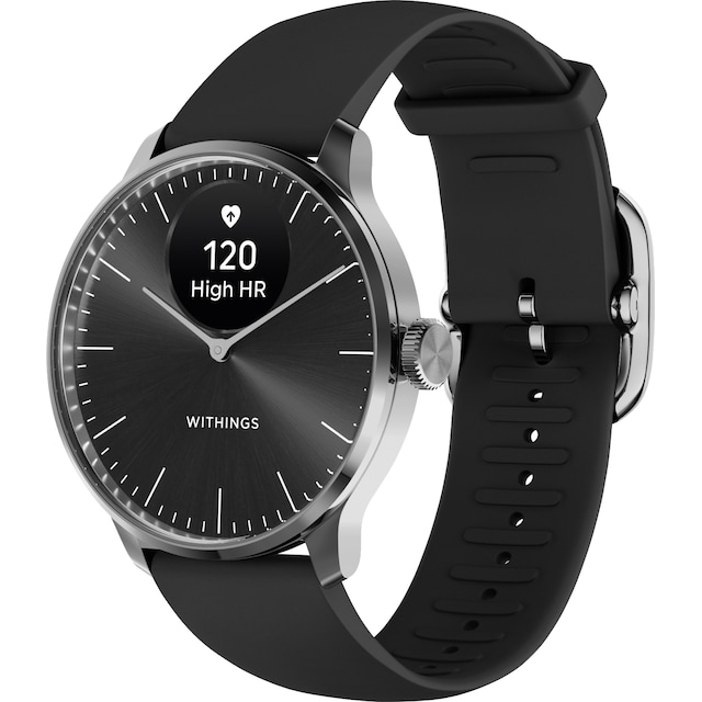 Withings ScanWatch Light hybridiälykello 37 mm (musta)