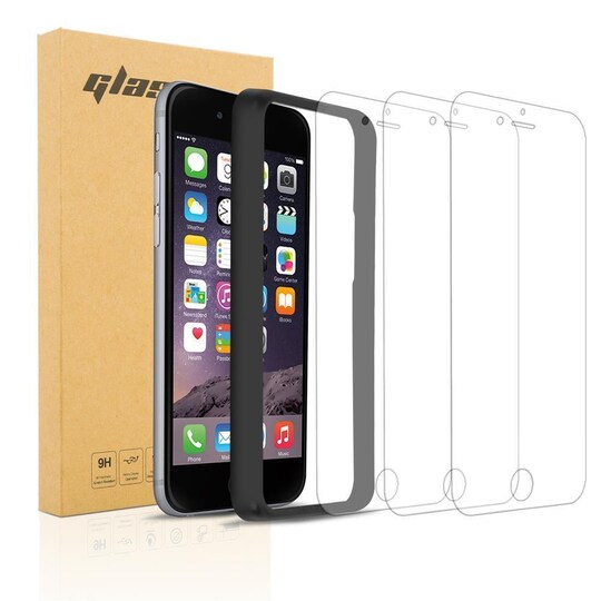 iPhone 7 PLUS/7S PLUS/8 PLUS 3x Karkaistu lasi - Gigantti verkkokauppa