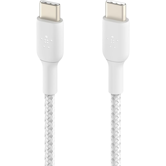 Belkin Twin USB-C to USB-C kaapelit 2 m (valkoinen/2 kpl)