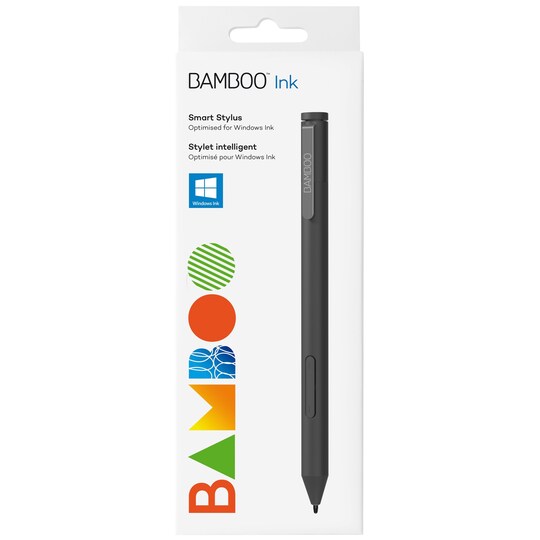 Wacom Bamboo Ink Smart stylus (musta) - Gigantti verkkokauppa