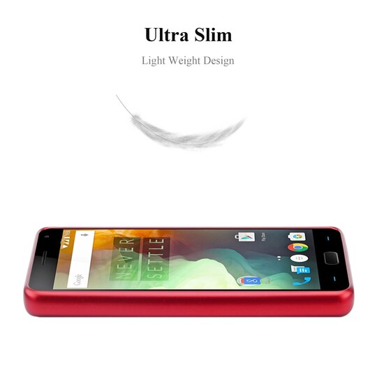 OnePlus ONE Suojakuori Kotelo (Punainen) - Gigantti verkkokauppa