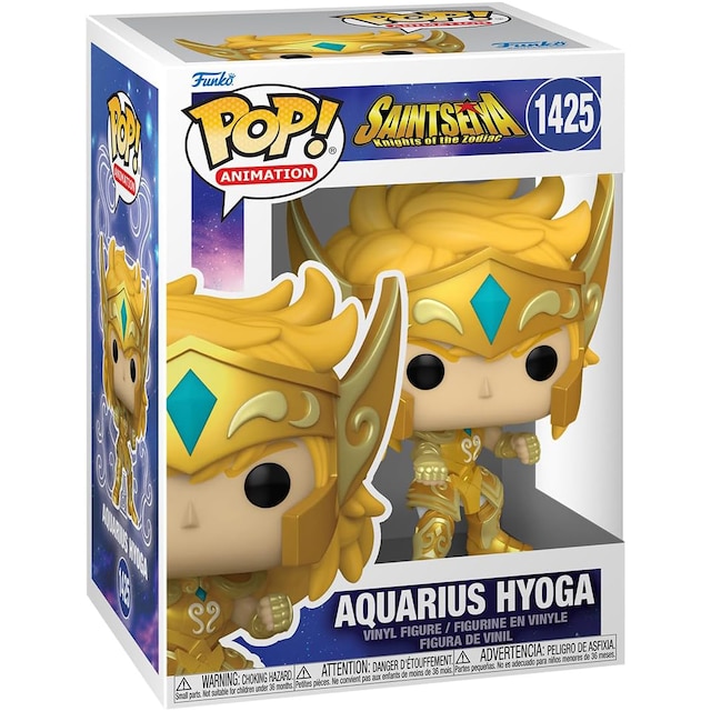 Funko Pop! Vinyl Saint Seiya Gold Aquarius Hyoga figuuri