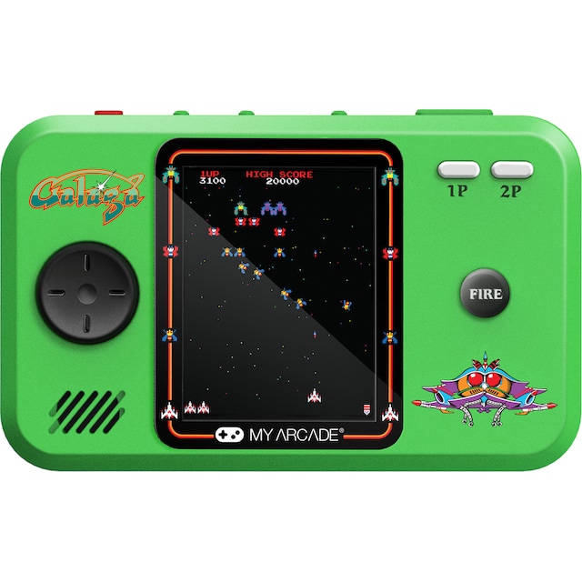 My Arcade Pocket Player Pro Galaga käsikonsoli