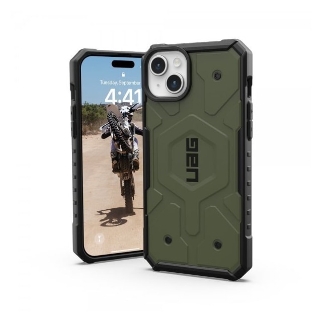 Urban Armor Gear (UAG) iPhone 15 Plus Kuori Pathfinder MagSafe Olive Drab