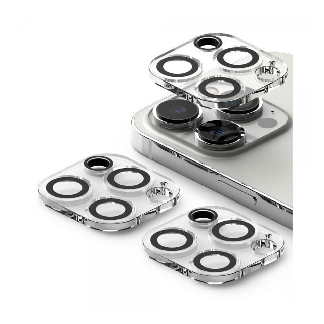 Ringke iPhone 14 Pro/iPhone 14 Pro Max Kameran linssinsuojus Camera Protector Glass 2-pakkaus