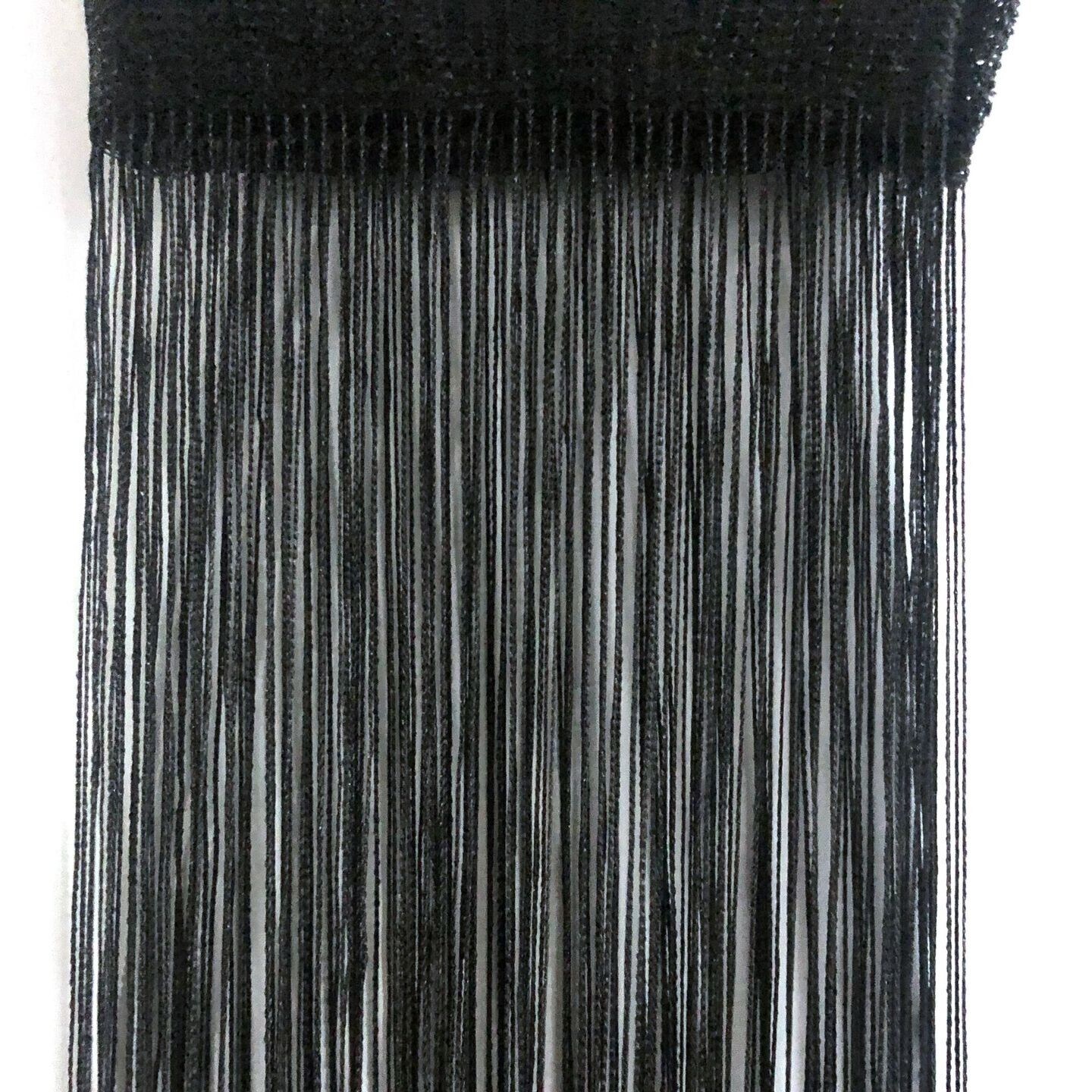 INF Hapsuverho 100x200 cm 1 pari Musta - Gigantti verkkokauppa