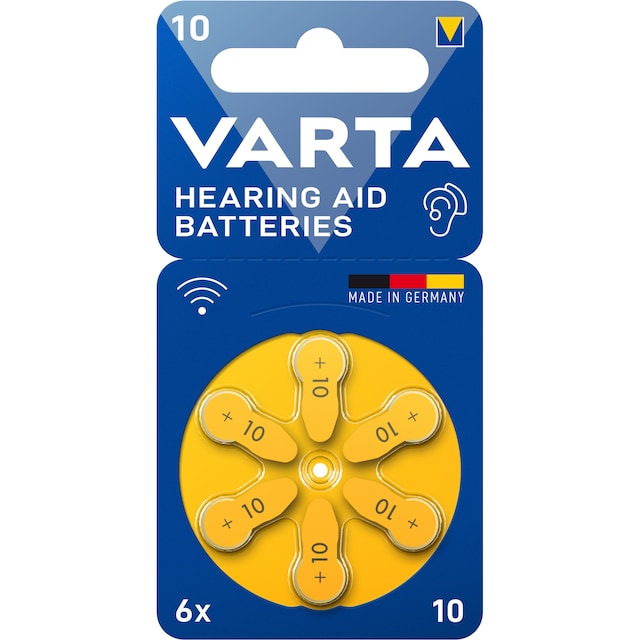 Varta 10 kuulokojeparisto 7042214 (6 kpl)