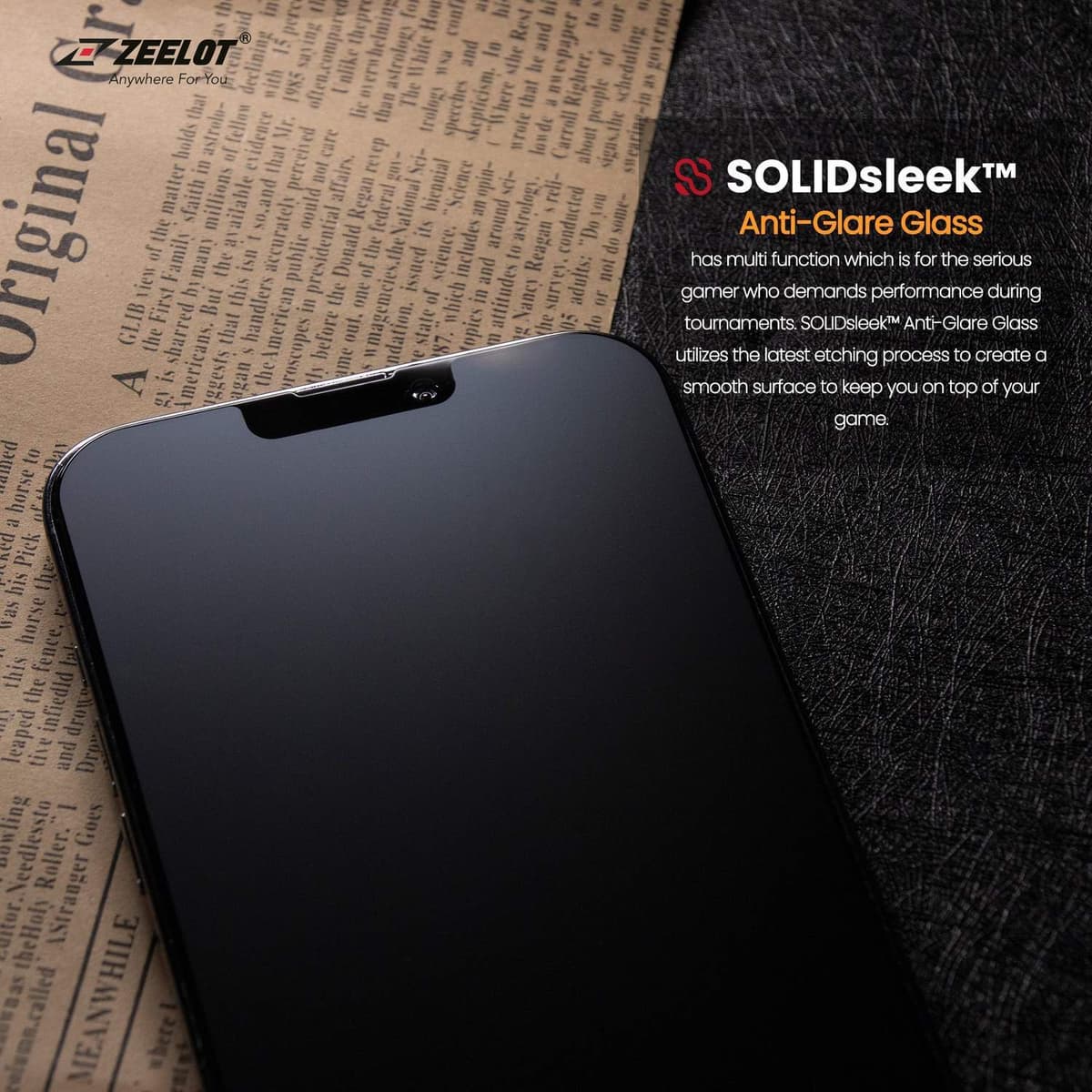 SolidSleek Anti Glare iPhone 13 Mini