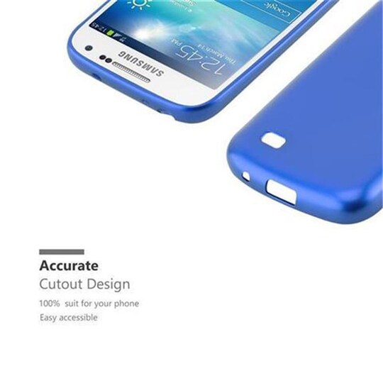 Samsung Galaxy S4 MINI Suojakuori Kotelo (Sininen) - Gigantti verkkokauppa
