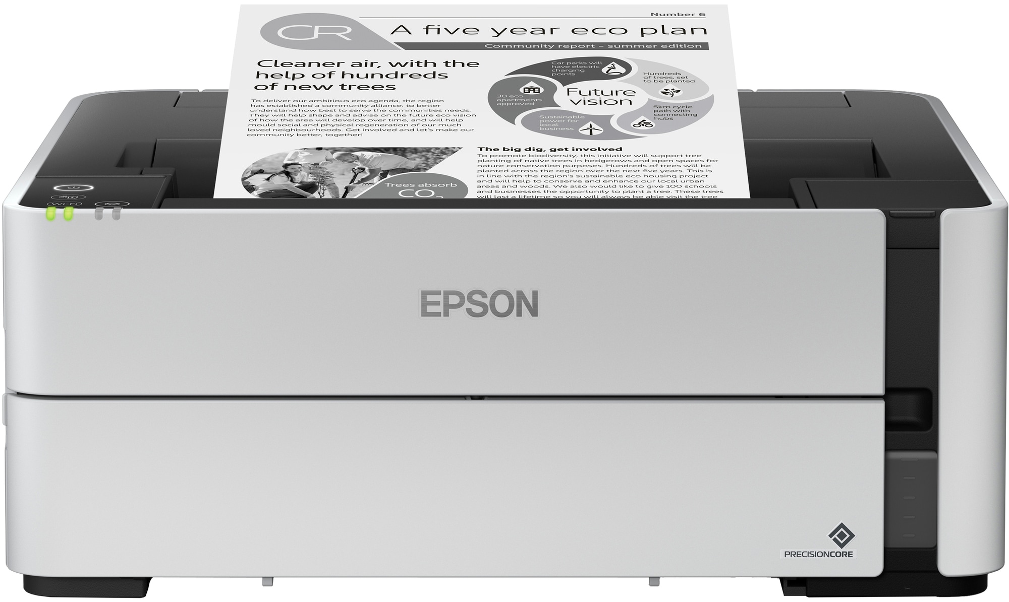 Epson EcoTank ET-M1180 yksivärinen tulostin - Gigantti verkkokauppa
