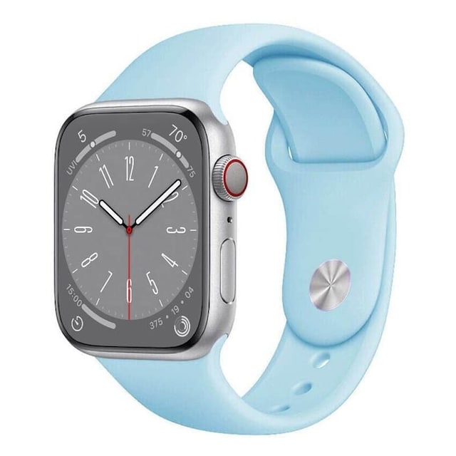 Sport kellon renneke Apple Watch 9 (41mm) - Babyblue