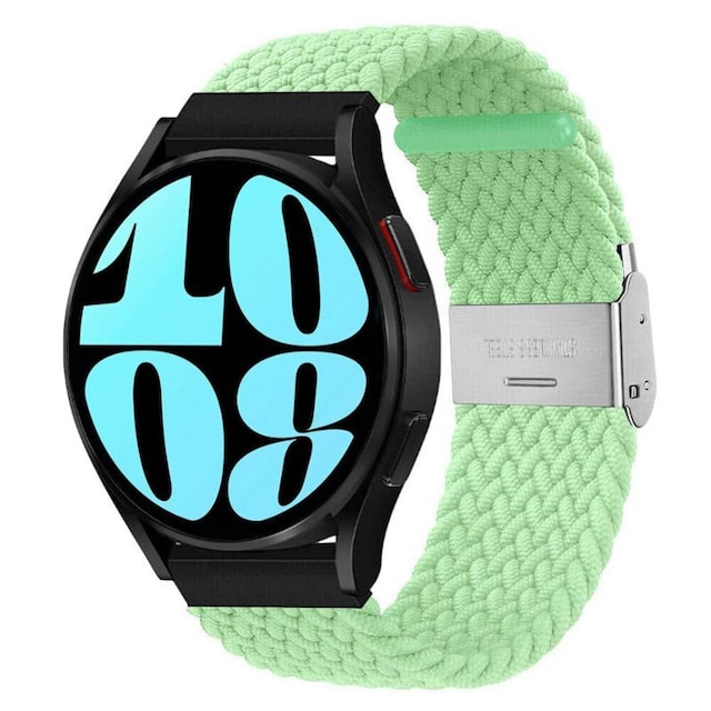 Punottu Kellon renneke Samsung Galaxy Watch 6 (40mm) - pistachio