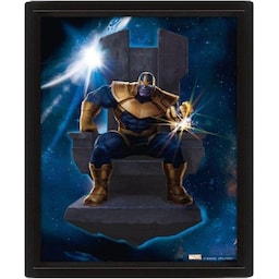 Avengers Thanos 3D linssimäinen juliste