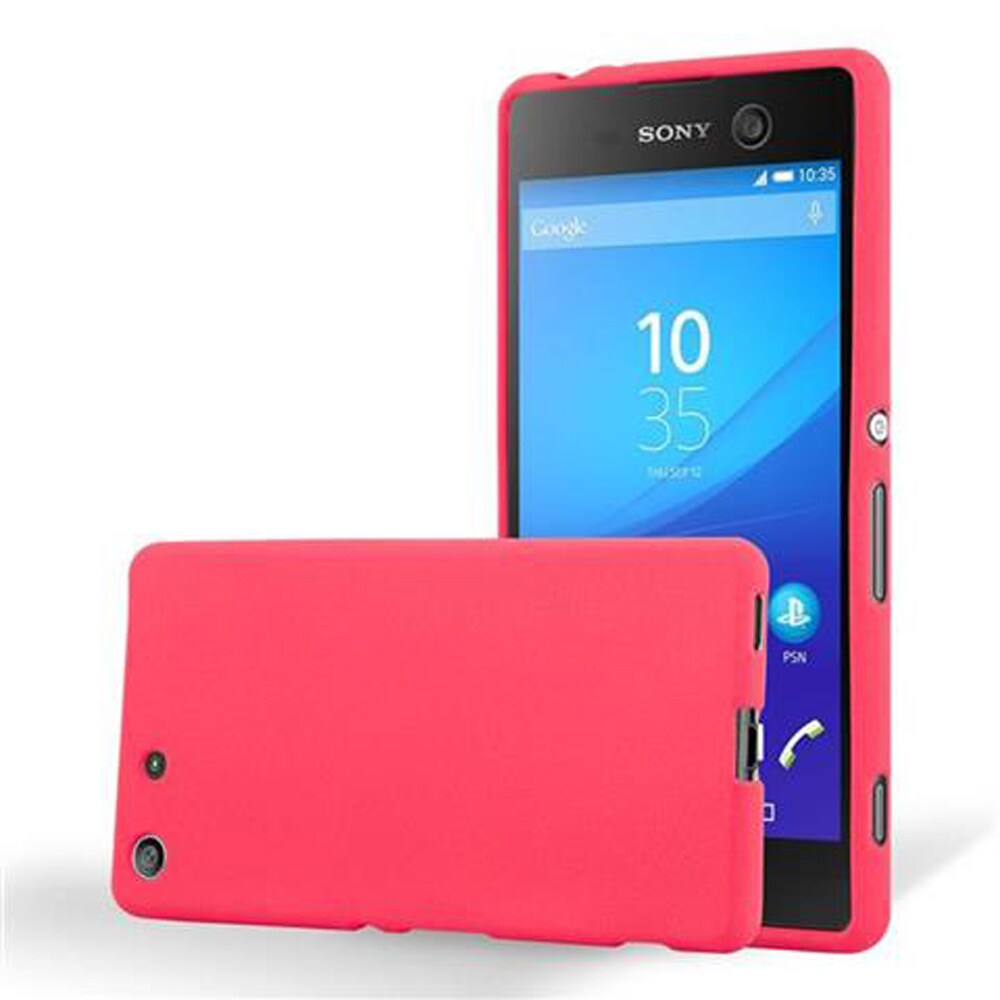 Sony Xperia M5 Suojakuori Kotelo (Punainen) - Gigantti verkkokauppa