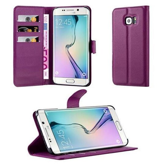 Samsung Galaxy S6 EDGE Suojakuori Kotelo (Violetti) - Gigantti verkkokauppa