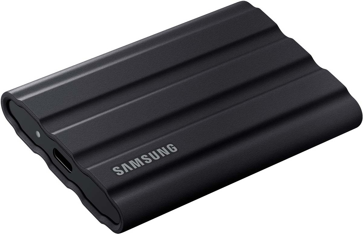 Samsung T7 Shield ulkoinen SSD-muisti 1 TB (musta) - Gigantti verkkokauppa