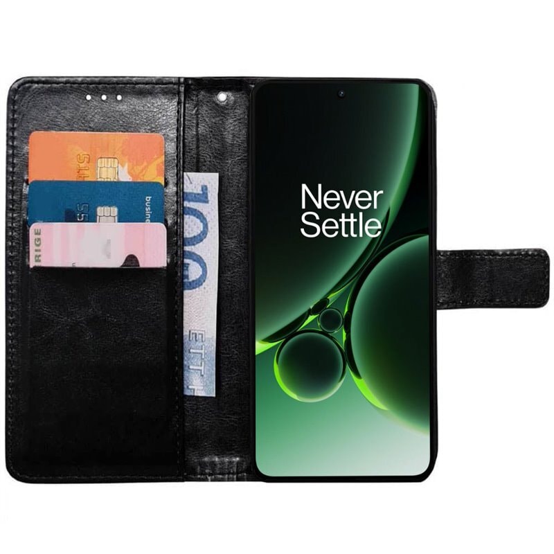 Lompakkokotelo 3-kortti OnePlus Nord 3 5G - Musta - Gigantti verkkokauppa