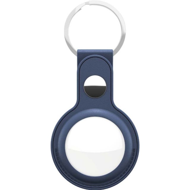Keybudz nahkainen Apple AirTag avaimenperä (sininen)