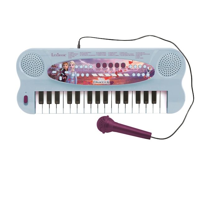 Frozen Electronic Keyboard mikrofonilla (32 näppäintä)