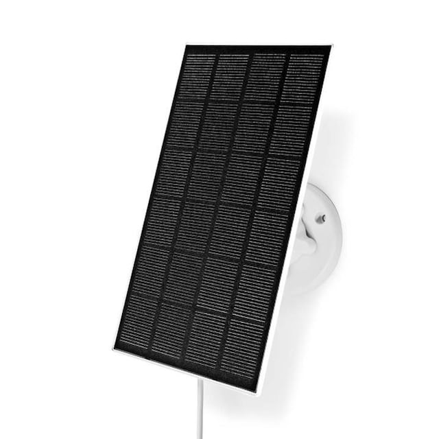 Nedis Aurinkopaneeli | 5.3 V DC | 0.5 A A | Micro USB | Kaapelin pituus: 3.00 m | Tarvikkeet tuotteelle: WIFICBO30WT