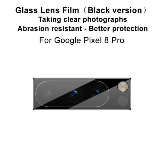 IMAK Google Pixel 8 Pro -kameran linssisuojalle karkaistu lasilinssikalvo -  Gigantti verkkokauppa