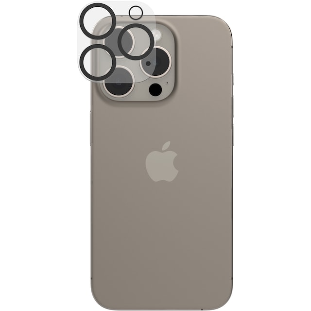ZAGG InvisibleShield iPhone 15 Pro/Pro Max Kameran linssinsuojus Glass Elite Camera Lens Protector