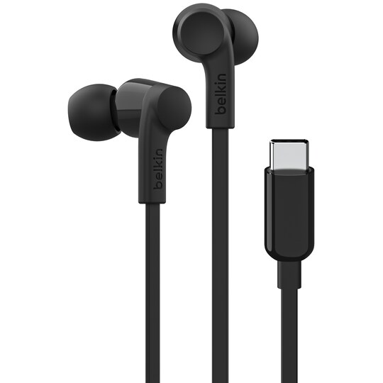 Belkin Soundform USB-C johdolliset kuulokkeet (musta) - Gigantti  verkkokauppa