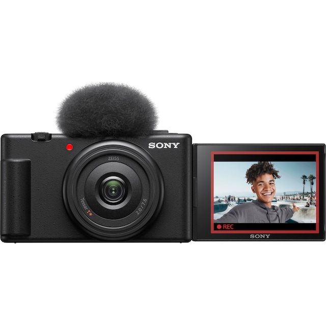Sony ZV-1F digitaalinen kamera vloggamiseen