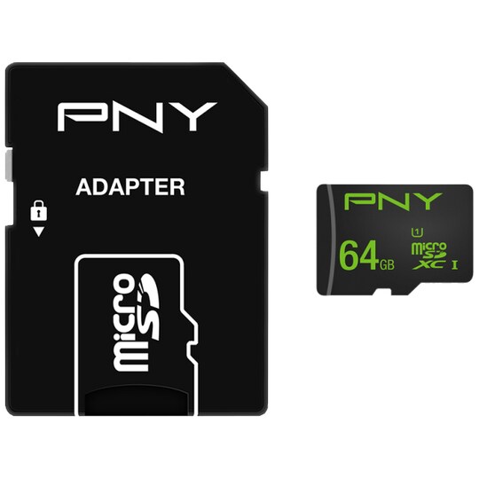 PNY High Performance Micro SDXC muistikortti 64 GB - Gigantti verkkokauppa