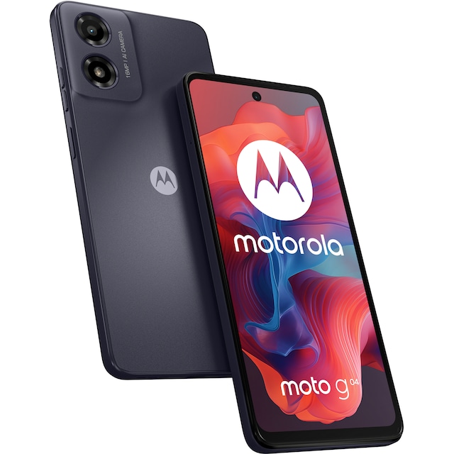 Motorola G04 älypuhelin 4/64 GB (musta)