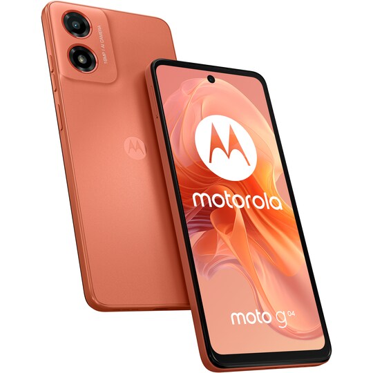 Motorola G04 älypuhelin 4/64 GB (oranssi) - Gigantti verkkokauppa