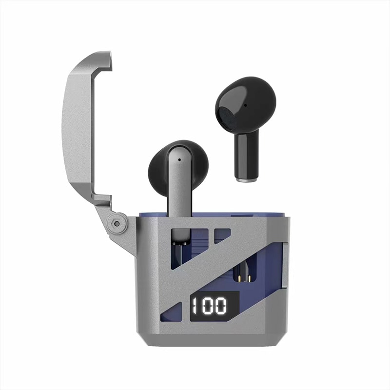 Langattomat kuulokkeet bluetooth 5.3 touch TWS GT02 pelaamiseen in-ear  nappikuulokkeet Sininen - Gigantti verkkokauppa