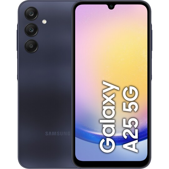 Samsung Galaxy A25 5G älypuhelin 6/128 GB (musta) - Gigantti verkkokauppa