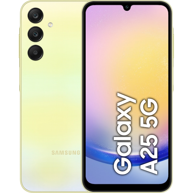 Samsung Galaxy A25 5G älypuhelin 8/256 GB (keltainen)