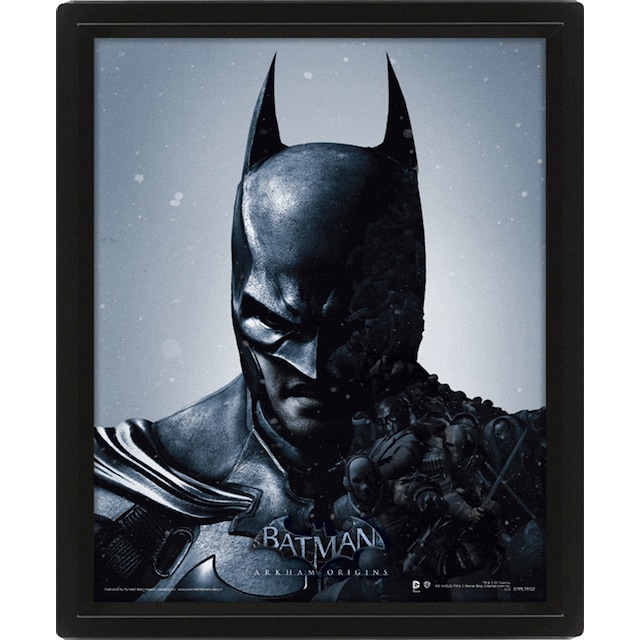 Batman Arkham 3D linssimäinen juliste