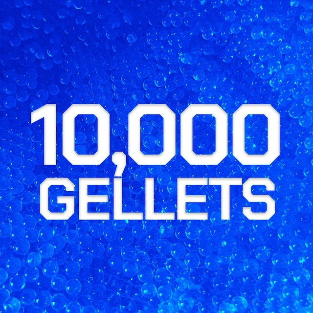 Gel Blaster Gellets täyttöpakkaus (sininen, 10 000 kappaletta)