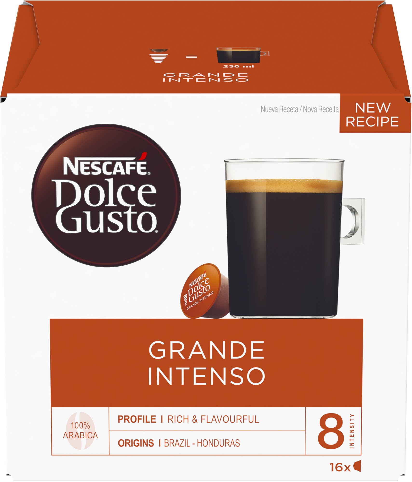 Nescafe Dolce Gusto - Grande Intenso kahvikapselit - Gigantti verkkokauppa